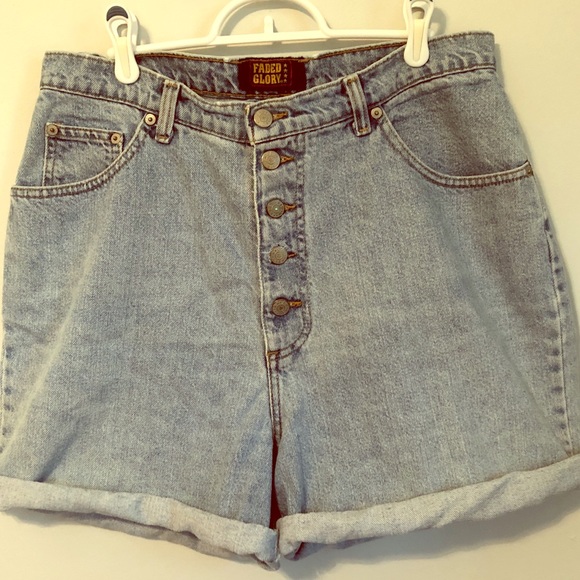 high waisted mom shorts plus size